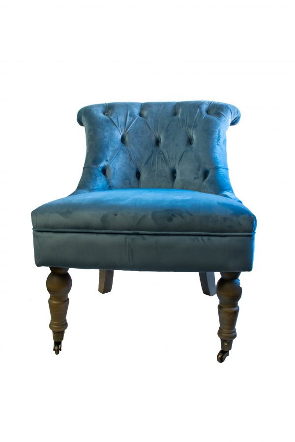 Blauer Sessel