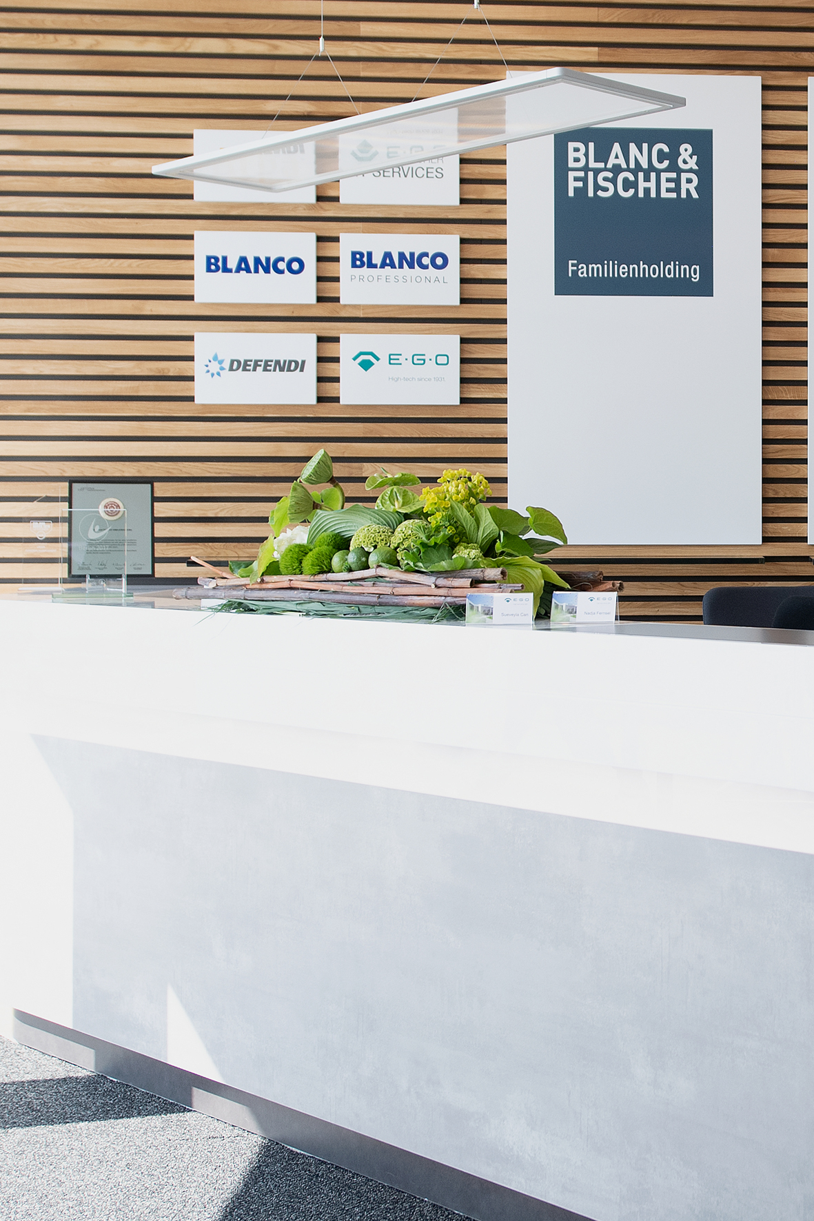 Eroeffnung der neuen Firmenzentrale, E.G.O.-Gruppe, BLANC & FISCHER Familienholding am 17. Mai 2019 in Oberderdingen